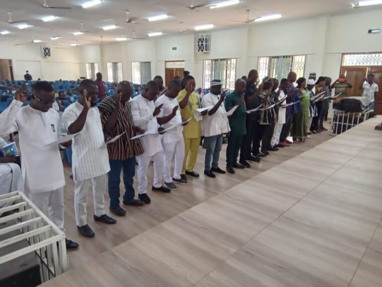 West Gonja Municipal: 9th Assembly Inaugurated; Hon. Mumuni Mohammed confirmed as Presiding Member