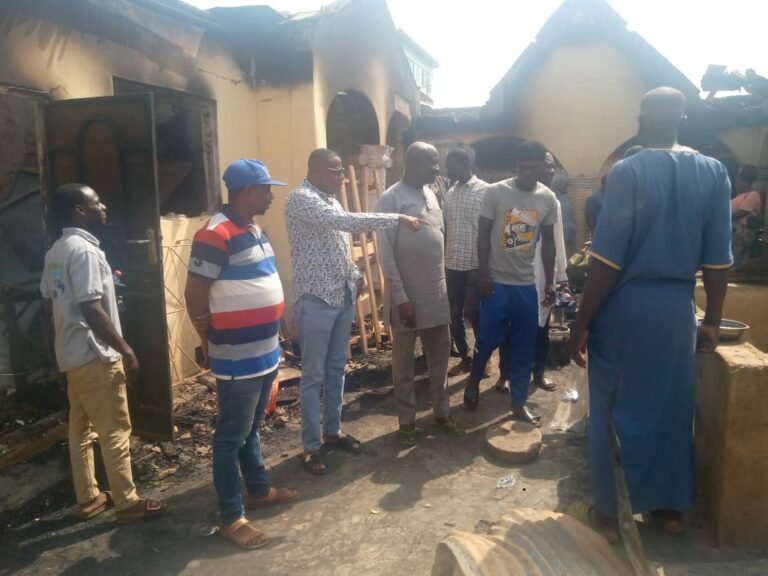 Savannah Regional Minister Visit Chairman Kalamonia to Sympathize With Him For His Lost Properties.