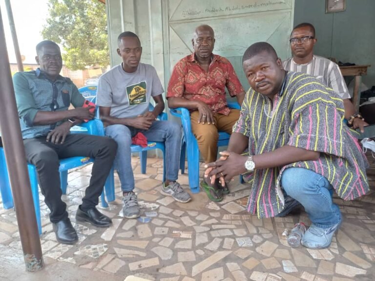 Chairman Kalamonia Residence Fire Outbreak: Savannah Press Core Paid A Courtesy Call In Tamale.