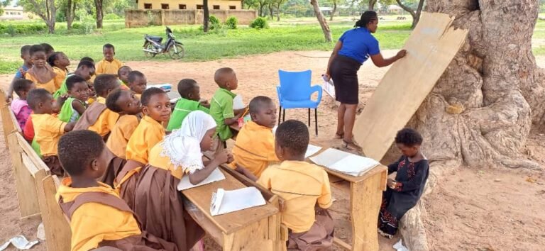 Bole District: School Under Trees, The Plight of Mandari D/A Primary School.