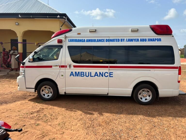 Abu Jinapor Donates Ambulance And Commissions Maternity Ward For Larabanga Health Center