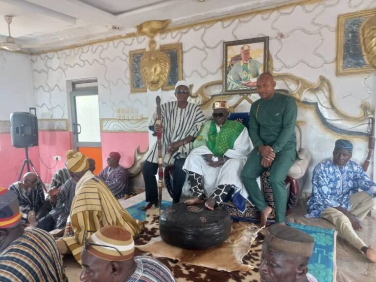 Bolewura Sarfo Kutuge Feso (I) Welcome New Registrar to Bole Traditional Council