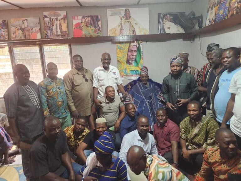 Savannah Regional NPP Executives Pay A Courtesy Call on Yagbonwura