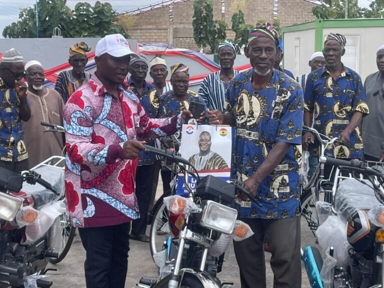 Abu Jinapor Supports Pensioners in Damongo Constituency.