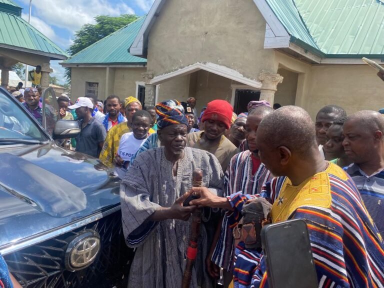 Abu Jinapor Donates Brand New Toyota V8 Land cruiser to Sonyorwura.