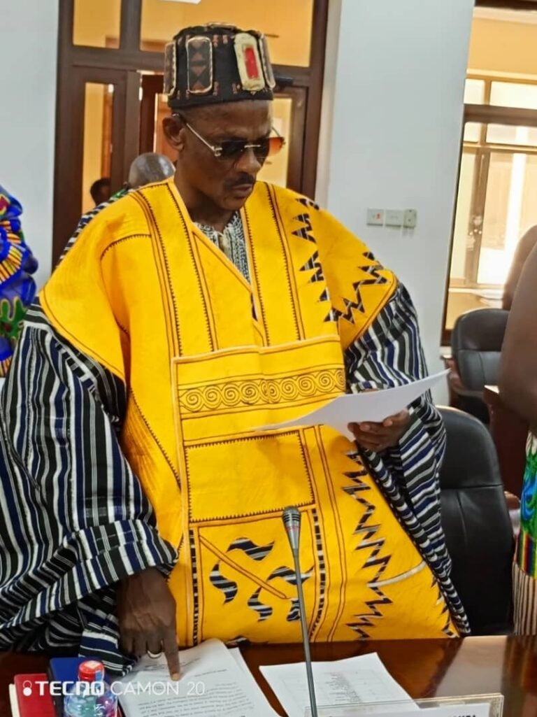 Mankpanwura Jakpa Achor-Ade Borenyi (I) Sworn in as Member of National House of Chiefs