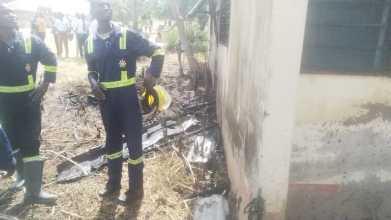 Bungalow Razed Down By Fire Outbreak At Damongo Senior High School