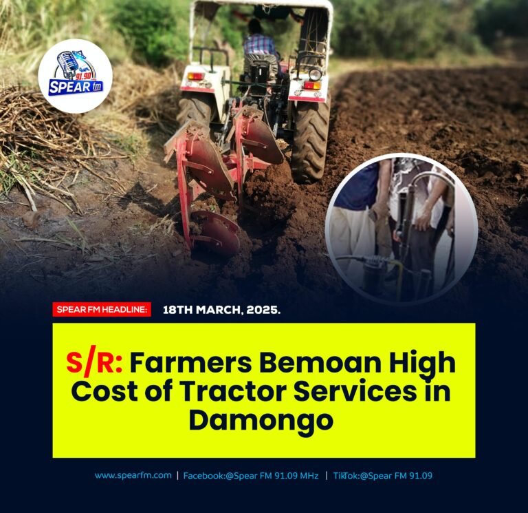S/R: Farmers Bemoan High Cost of Tractor Services