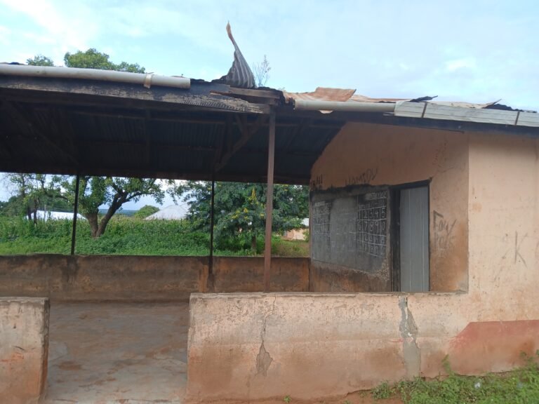 Nursery Students at Falahiyat Primary School Face Health Risks Due to Dilapidated Classroom