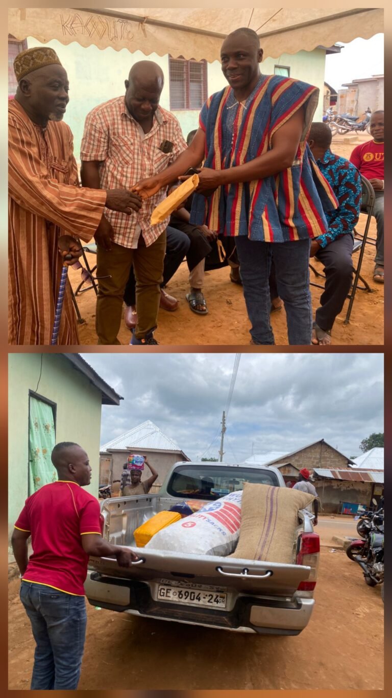 Damongo MP Supports Family of Late Alhaji Mohammed Muniru Limuna with Donation