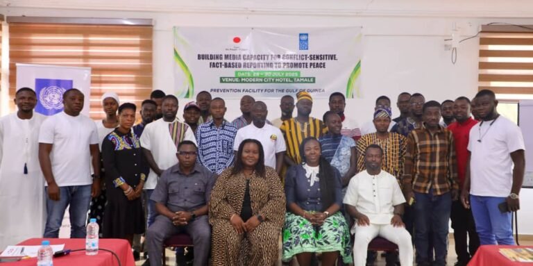 UNDP Trains Northern Ghana Journalists on Conflict-Sensitive Reporting and Information Verification