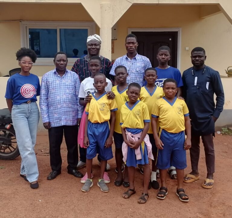 New Life Preparatory School-Damongo Donates to Abandoned Baby’s Care