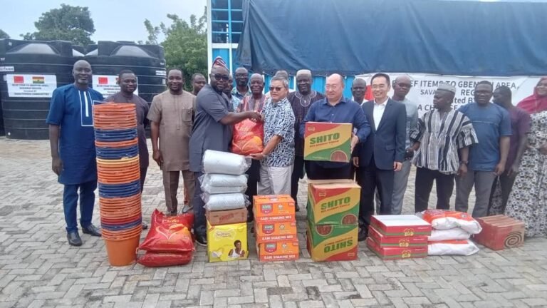 Chinese Community in Ghana Extends Lifeline to Gbenyiri Conflict Victims