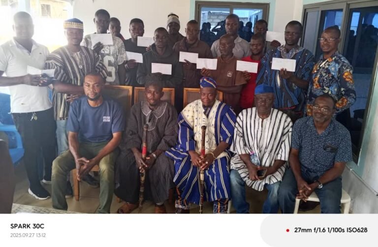“The Hearts of Gonja” Association Supports Affected Gbinyiri Conflict Victims