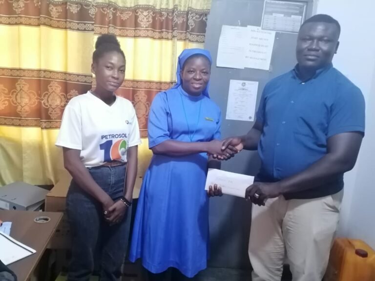 Spear FM Donates to Abandoned Baby’s Care