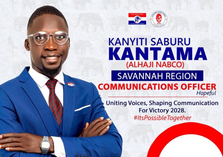 Kanyiti Saburu Kantama Announces Candidacy for NPP Savannah Regional Communications Officer